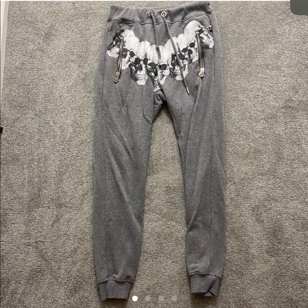 Philipp Plein men’s Skull Joggers